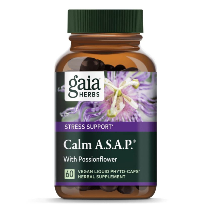 Gaia Herbs Calm A.S.A.P., 60 Vegan Liquid Phyto-Caps