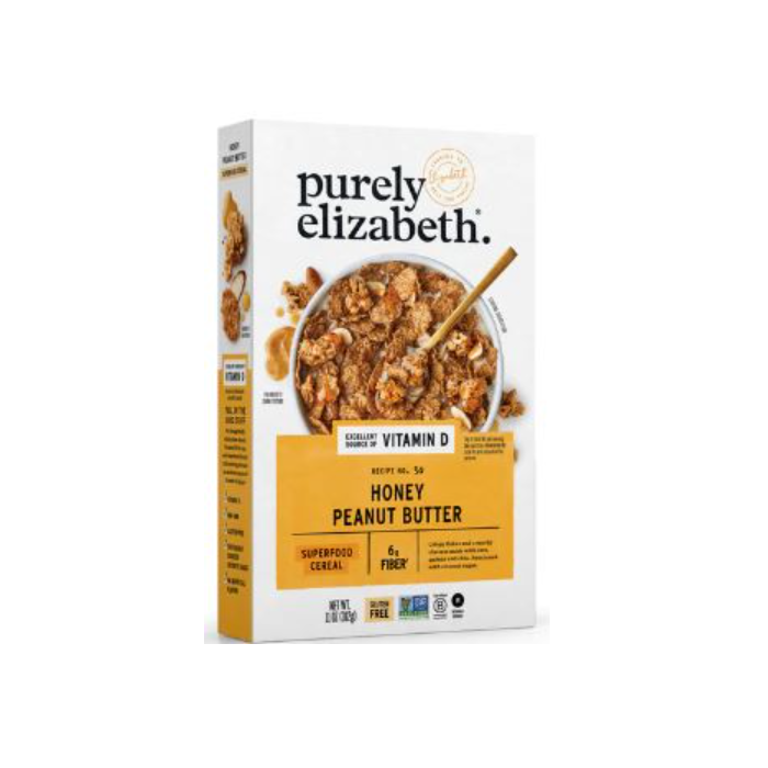 Purely Elizabeth Honey Peanut Butter Cereal, 11 oz.