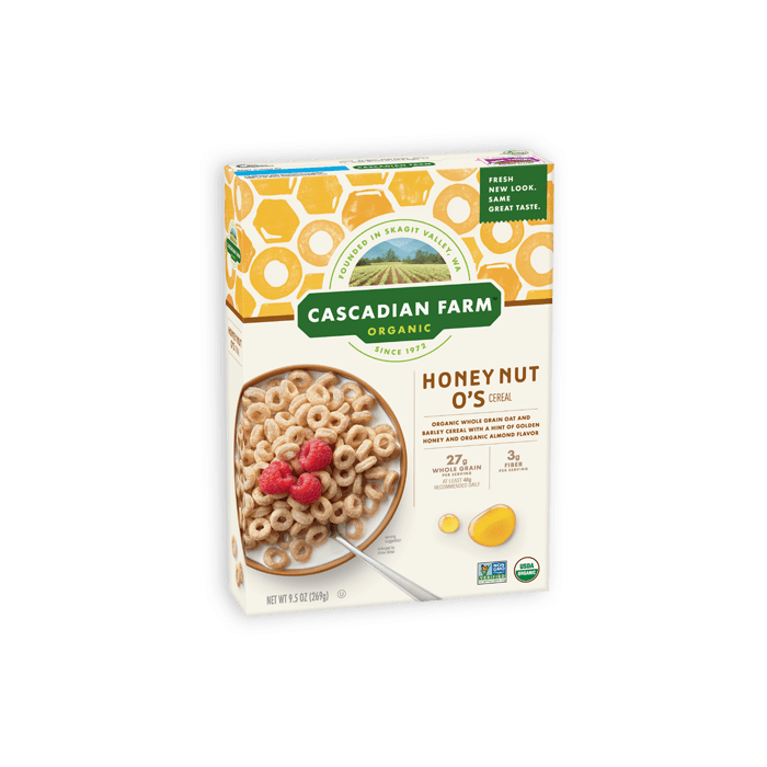 Cascadian Farm Honey Nut O's Cereal