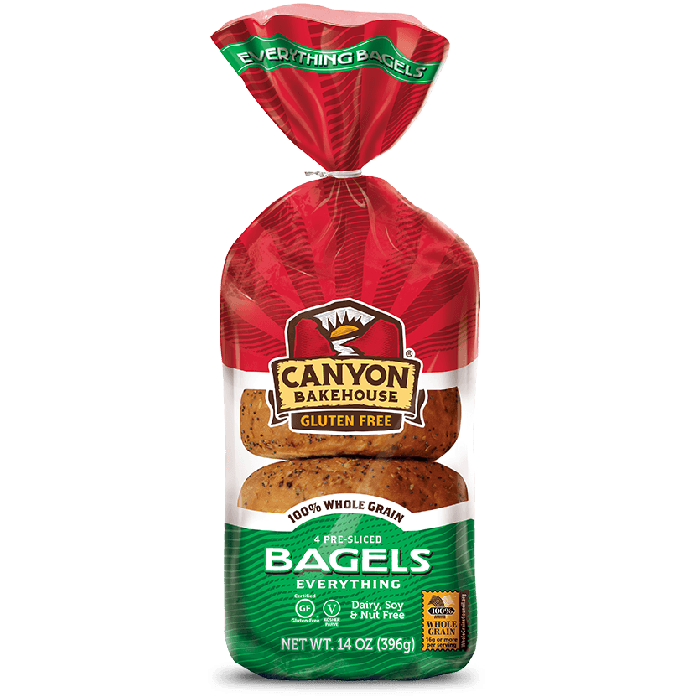 Canyon Bakehouse Gluten Free Everything Bagels