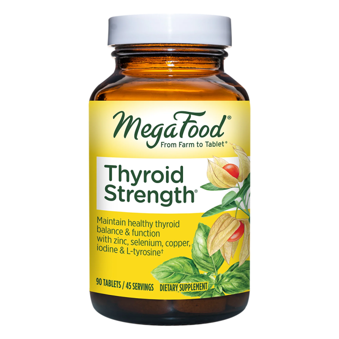 MegaFood Thyroid Strength - Front view