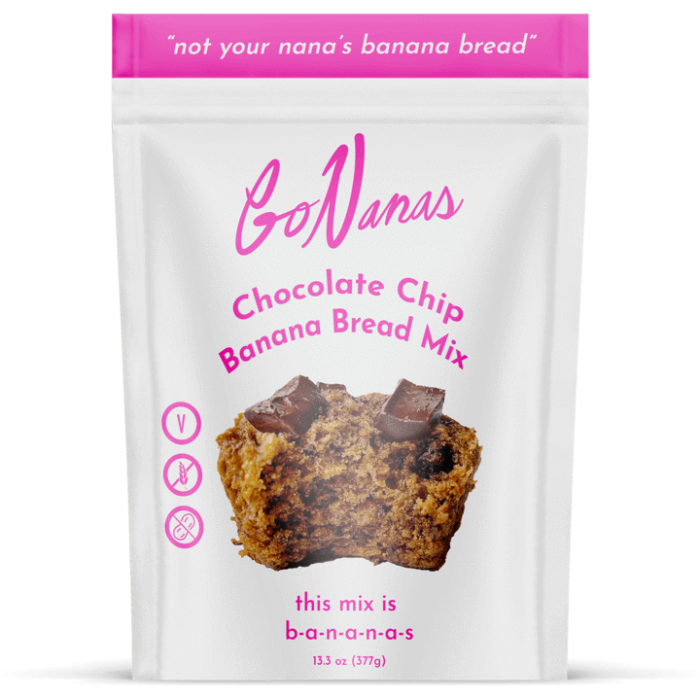 Go Nanas Chocolate Chip Banana Bread Mix