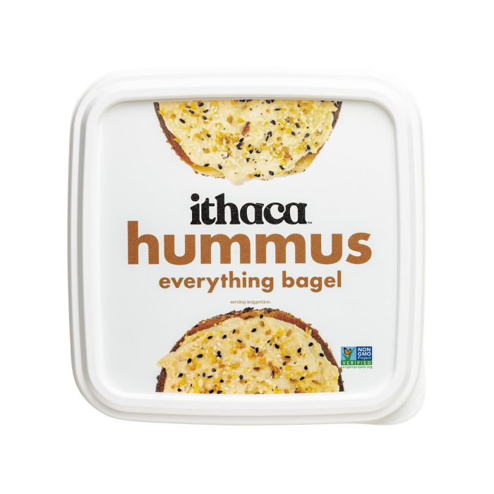 Ithaca Everything Bagel Hummus - Front view