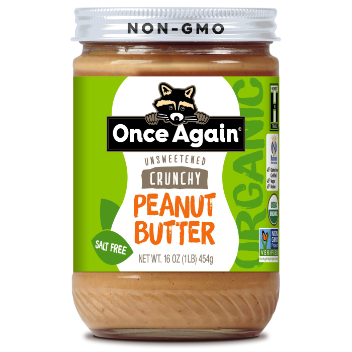 Once Again Organic Crunchy Peanut Butter