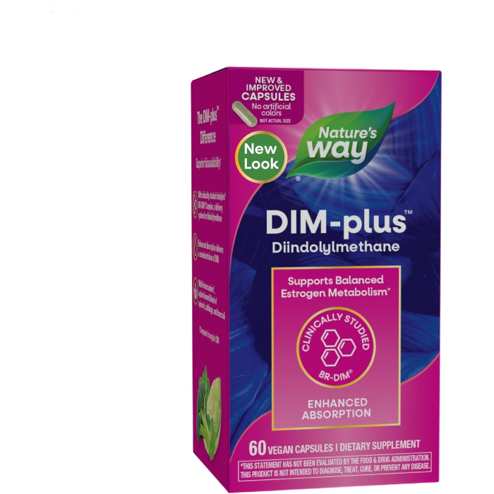 Nature's Way DIM-plus, 60 Capsules