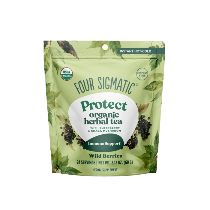 Four Sigmatic Protect Organic Herbal Tea - Front view