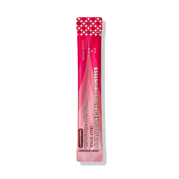 Everydaze Essential Collagen Solution Jelly Stick - Pomegranate - Front view