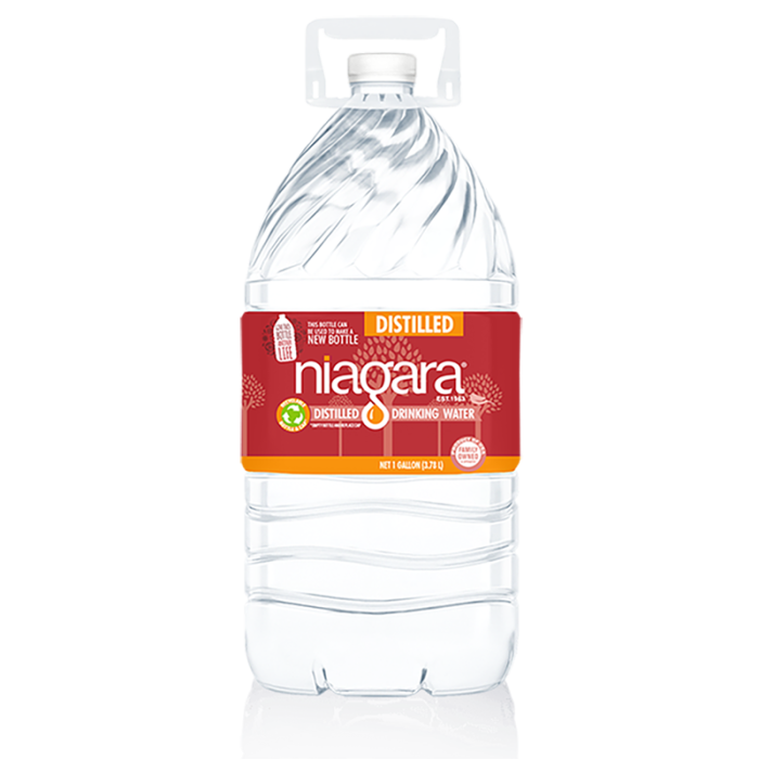 Niagara Distilled Water Gallon - Front view