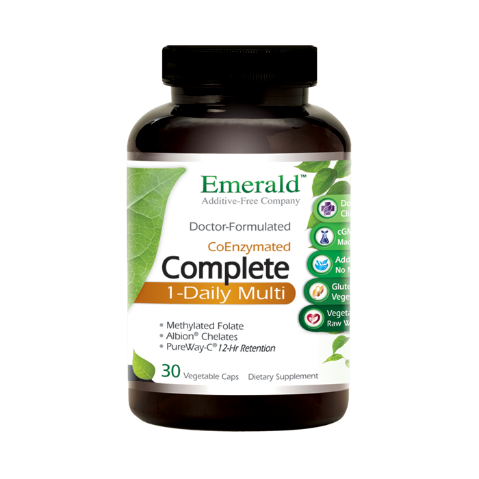 Emerald Complete 1-Daily Multi, 60 Veg Capsules