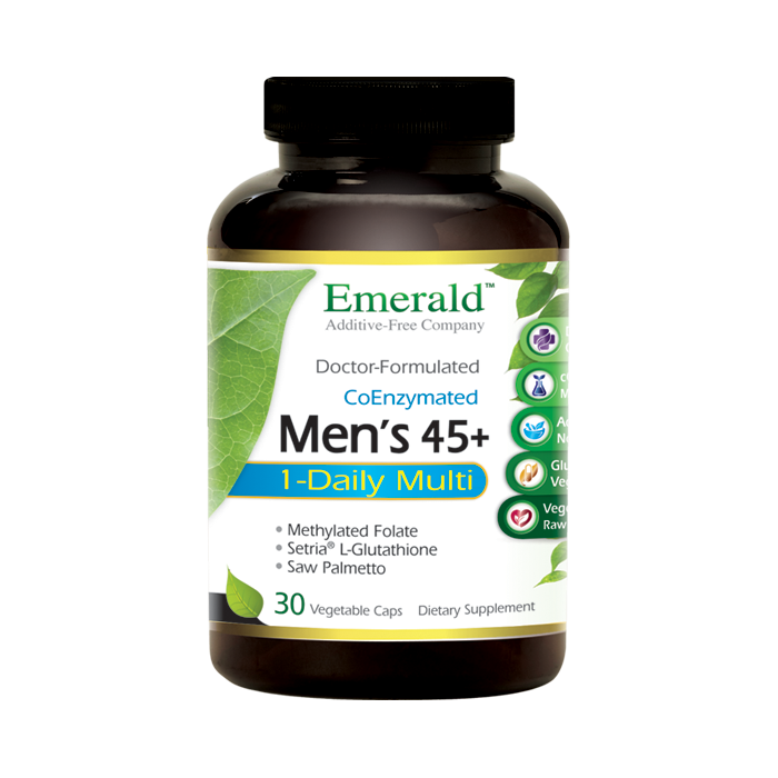 Emerald Men's 45+ 1-Daily, 30 Veg Capsules