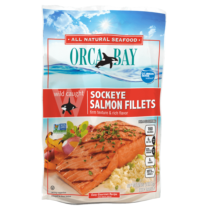 Orca Bay Sockeye Salmon Fillets