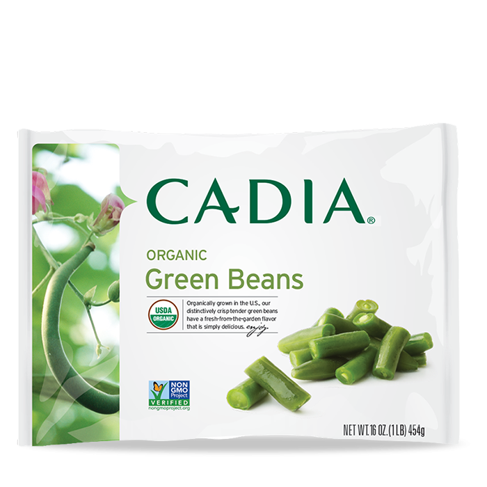 Cadia Frozen Organic Green Beans