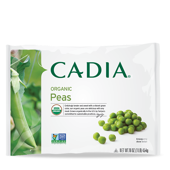 Cadia Frozen Organic Peas