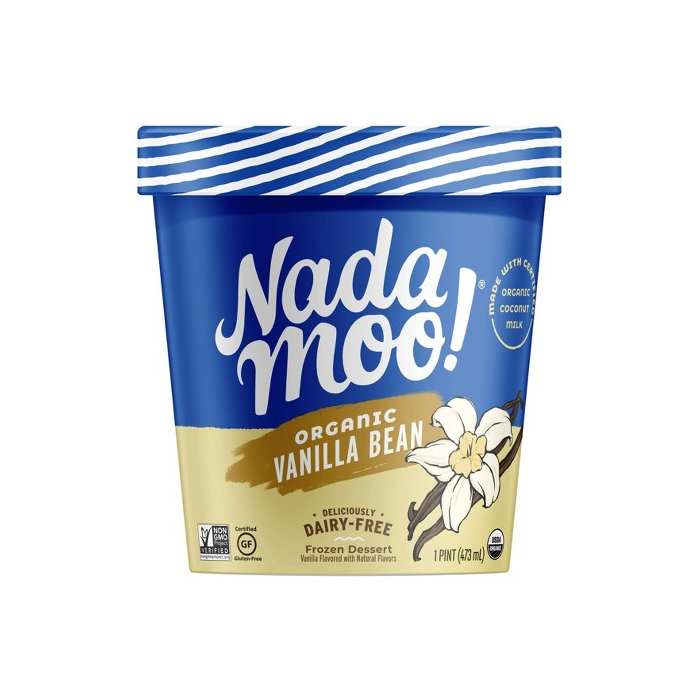 Nada Moo Dairy Free Vanilla Bean Ice Cream