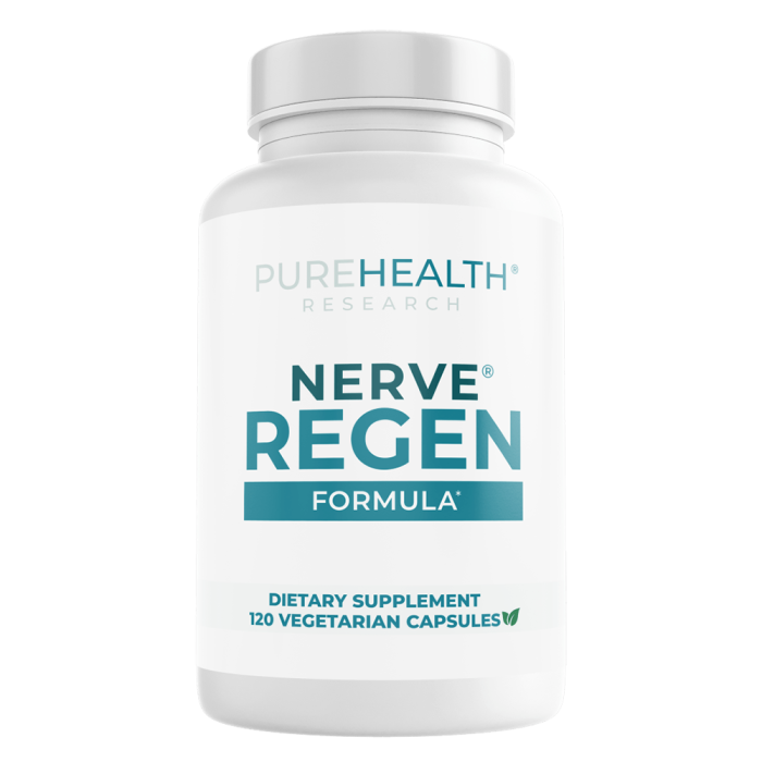 Pure Health Research Nerve ReGen Formula - Front view