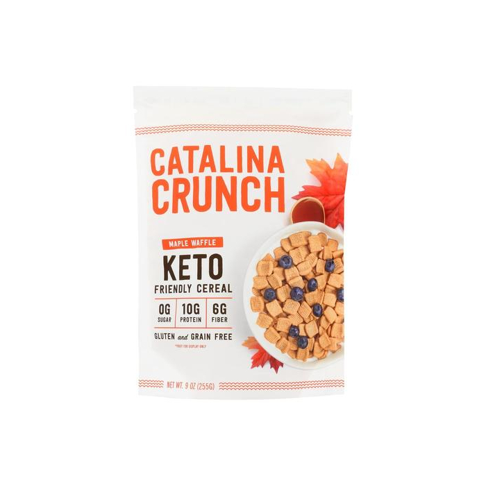 Catalina Crunch Maple Waffle KETO Friendly Cereal, 9 oz.