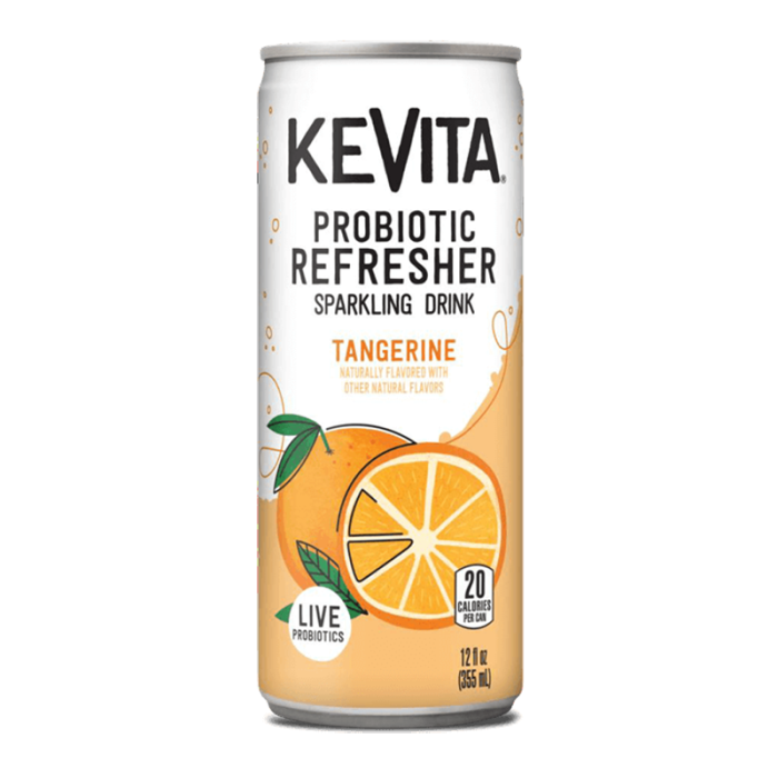 KeVita Tangerine Probiotic Sparkling Drink - Front view