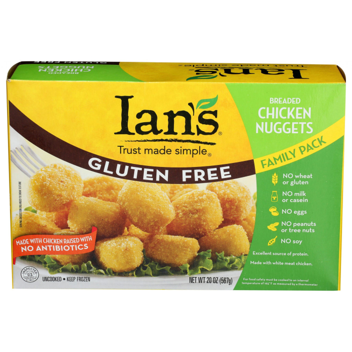 Ian's Gluten Free Breaded Chicken Nuggets