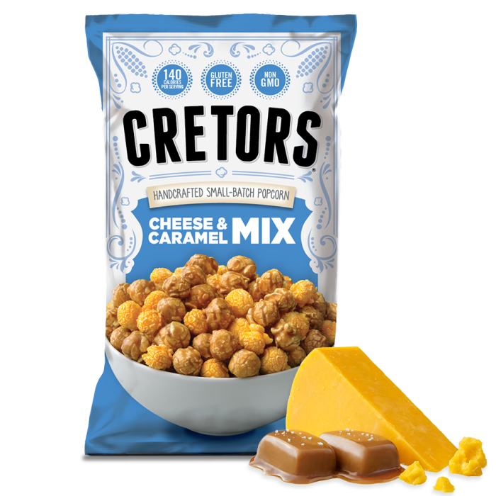 G.H. Cretors Cheese & Caramel Mix Popcorn, 7.5 oz.