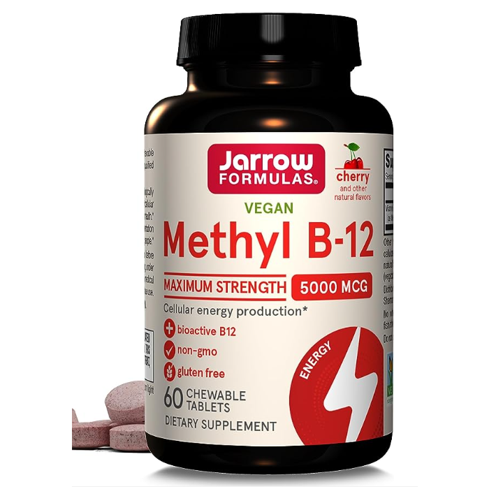 Jarrow Methyl B-12, 60 Cherry Lozenges