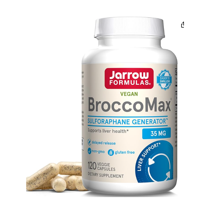 Jarrow BroccoMax, 60 Capsules