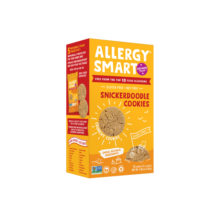 Allergy Smart Snickerdoodle Cookies, 4.95 oz.