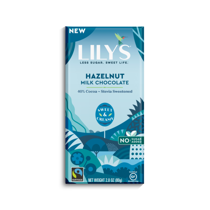 Lily's Hazelnut Milk Chocolate Bar