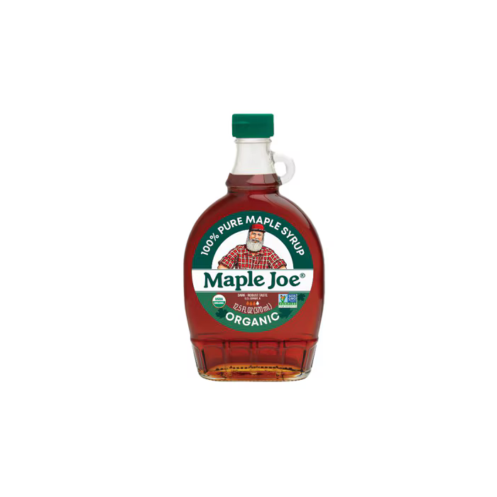 Maple Joe 100% Pure Organic Dark Maple Syrup, 12.5 fl. oz.