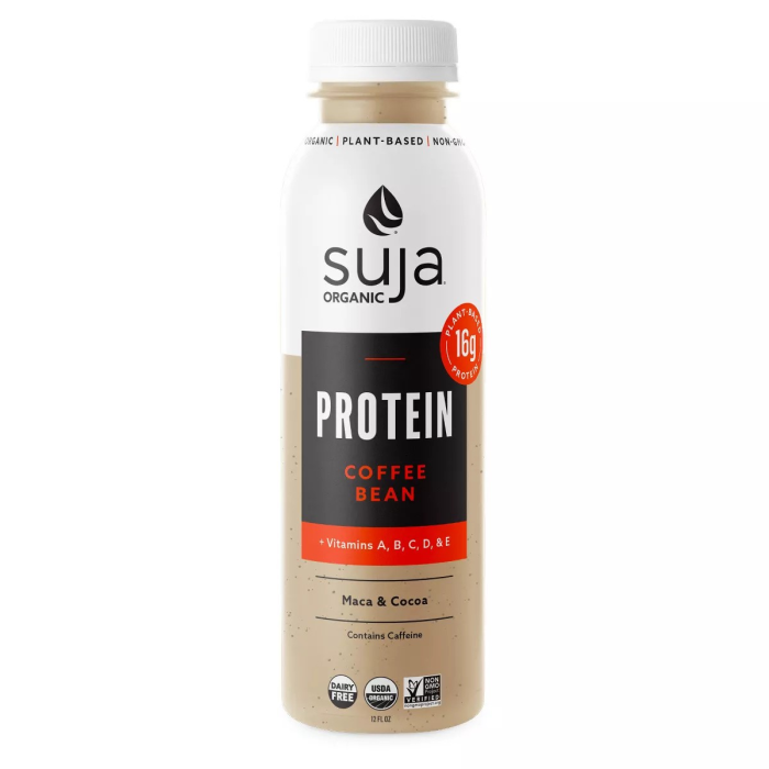 Suja Organic 16g Coffee Bean Protein Drink - Front view