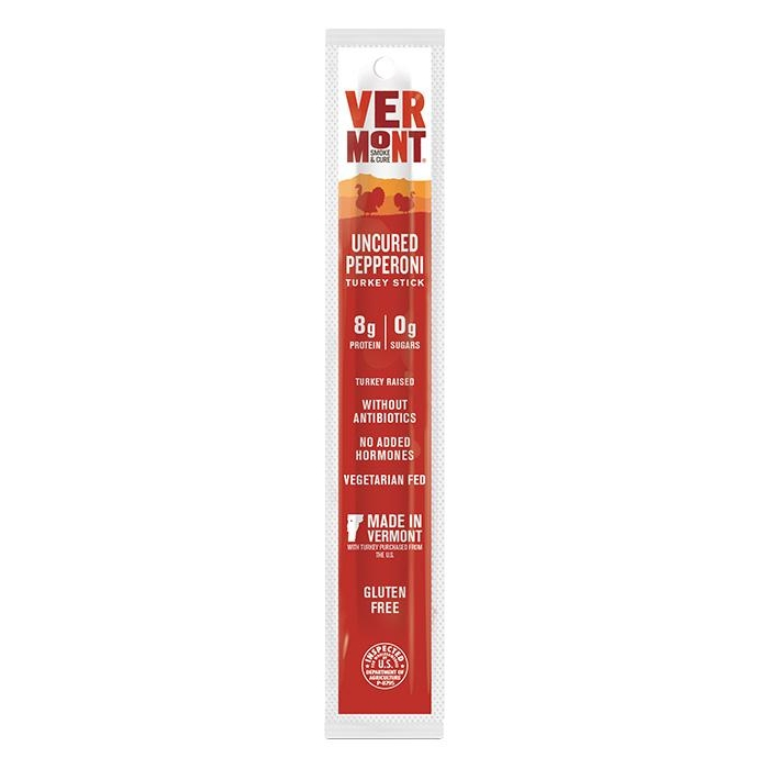 Vermont Smoke & Cure Uncured Pepperoni Turkey Stick, 1 oz.