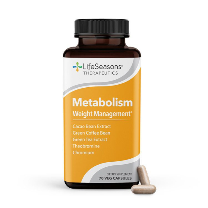 LifeSeasons Metabolism, 70 Veg. Capsules