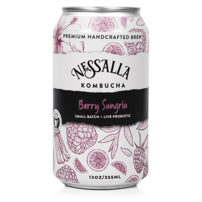 NessAlla Kombucha Berry Sangria - Front view