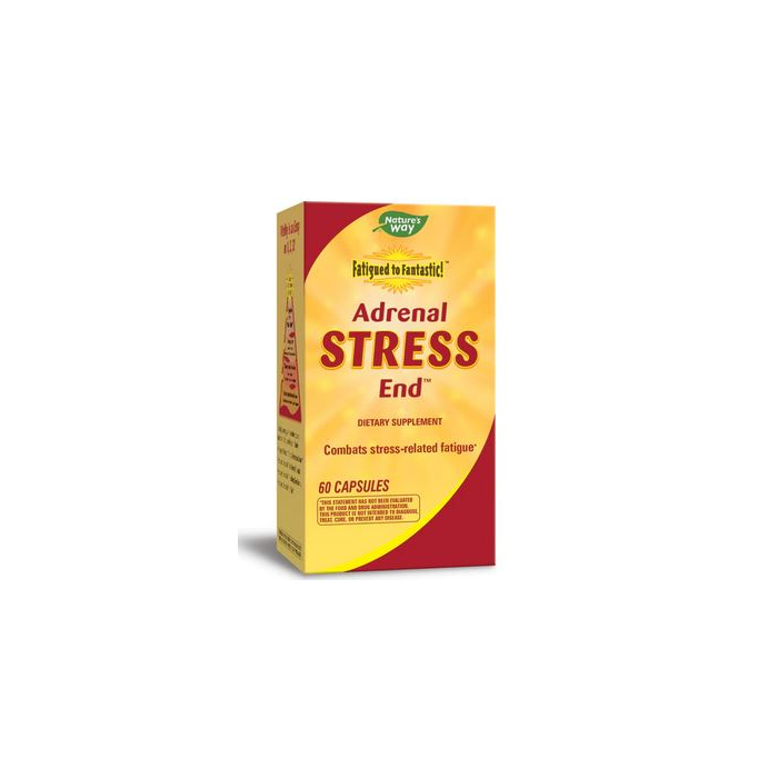 Nature's Way Fatigued to Fantastic Adrenal Stress End, 60 Capsules