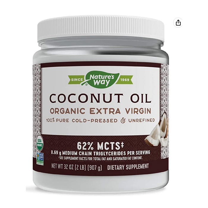 Nature's Way Organic Extra Virgin Coconut Oil, 32 oz.