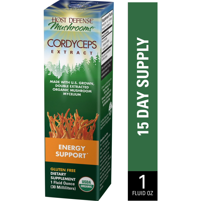 Host Defense Cordyceps Extract, 1 fl. oz.