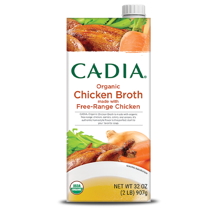 Cadia Organic Free-Range Chicken Broth