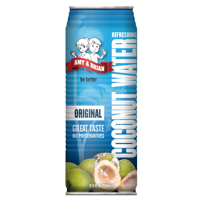 Amy & Brian Original Coconut Water, 17.5 fl. oz.