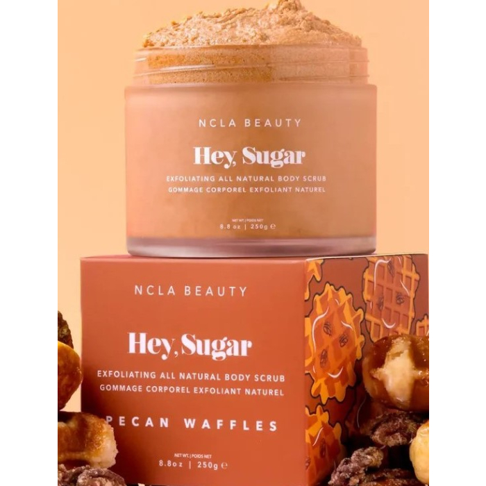 NCLA Beauty Hey Sugar, Pecan Waffles Body Scrub, 8.8 oz. 