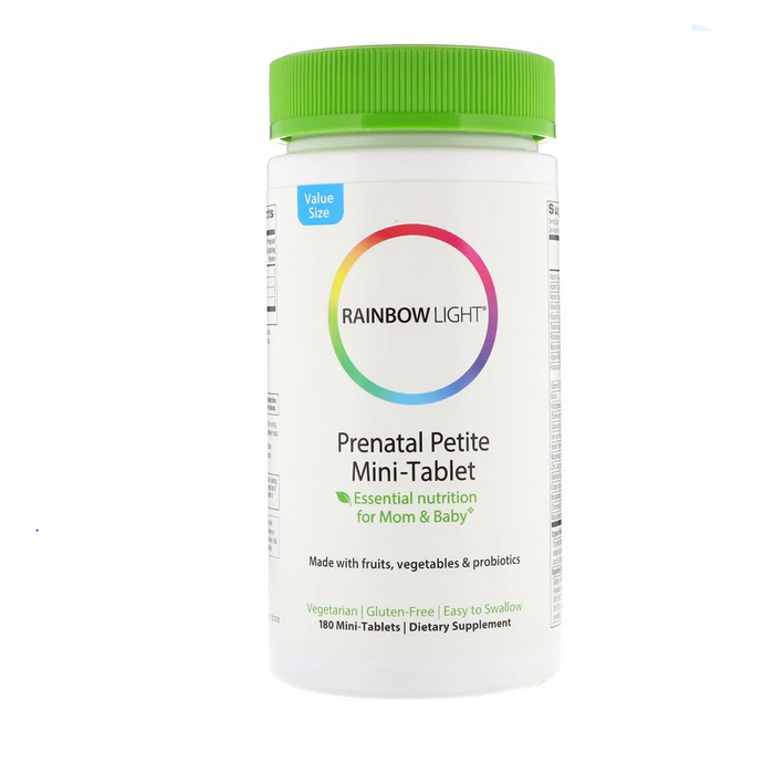 Rainbow Light Prenatal Petite™ Multivitamin, 180 Mini-Tablets