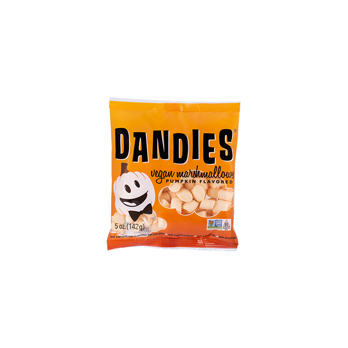 Dandies Vegan Pumpkin Marshmallows, 5 oz.