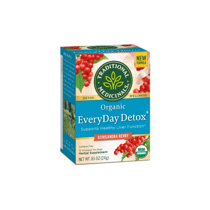 Traditional Medicinals EveryDay Detox Schisandra Berry Tea