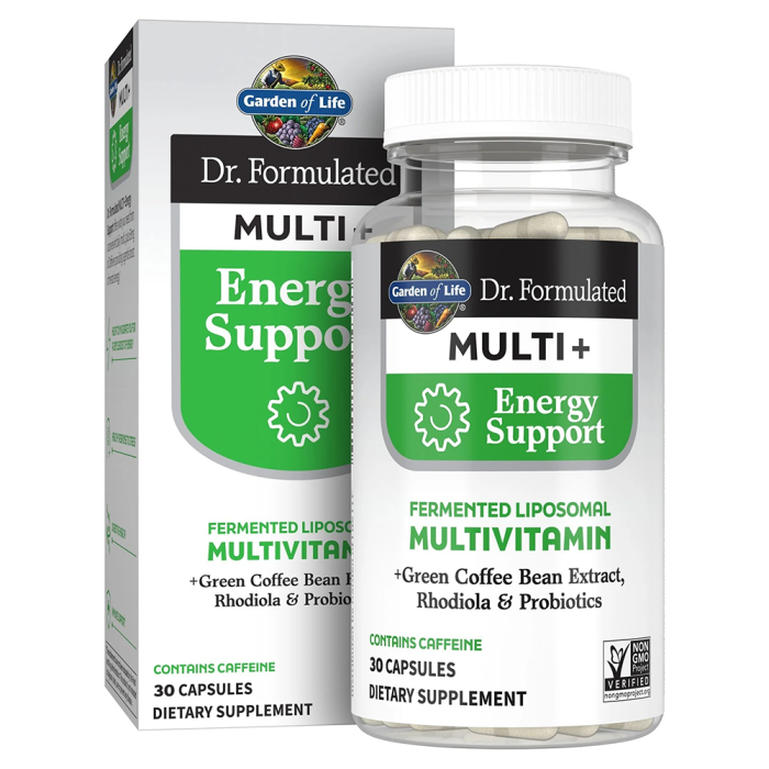 Garden of Life Dr. Formulated-Multi Plus-Energy Support - Front view