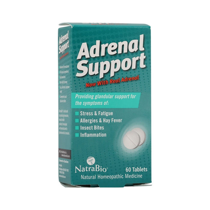 Natro-Bio Adrenal Support, 60 Tablets