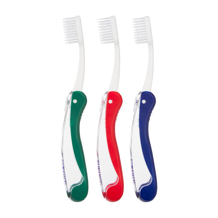 SoFresh Travel Flossing Toothbrush, 0.9oz.