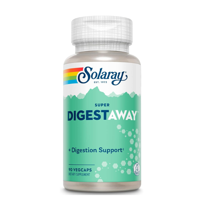 Solaray Super Digestaway, 90 Capsules