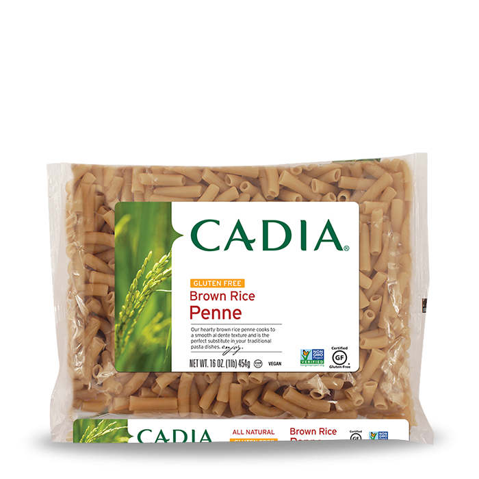 Cadia Gluten-Free Brown Rice Penne Pasta, 16 oz.