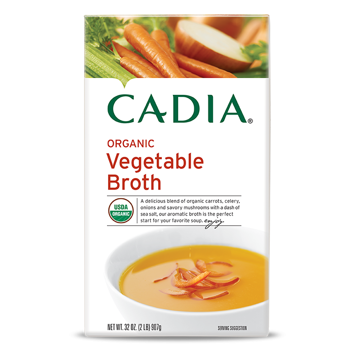 Cadia Organic Vegetable Broth, 32 fl. oz.