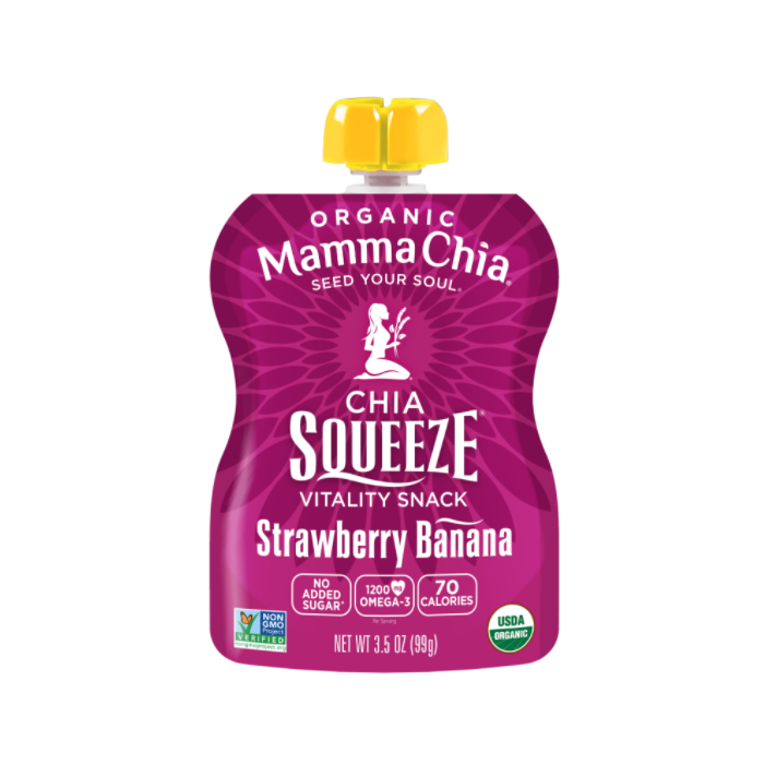 Mamma Chia Squeeze Strawberry Banana - Main