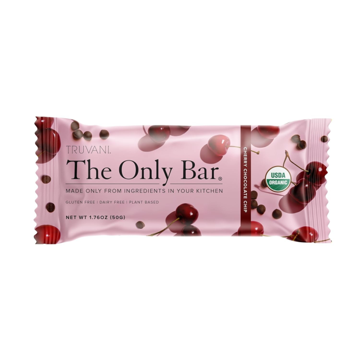 Truvani The Only Bar Cherry Chocolate Chip - Front view