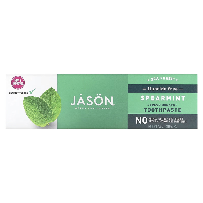 Jason Sea Fresh Anti-Cavity & Strengthening Toothpaste - Front view